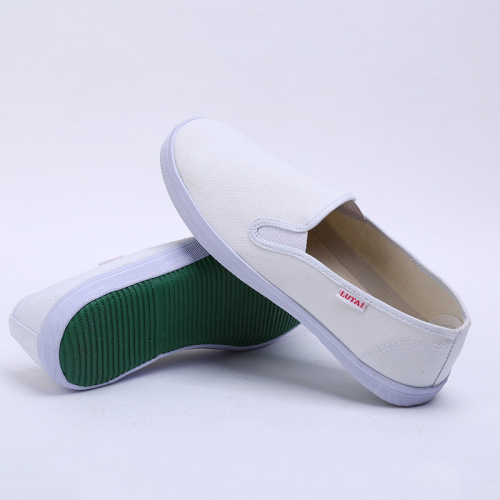 Lutai manufacturers wholesale couples canvas shoes, autumn shoes for men and women, casual simple white shoes, student shoes, low-cut sneakers