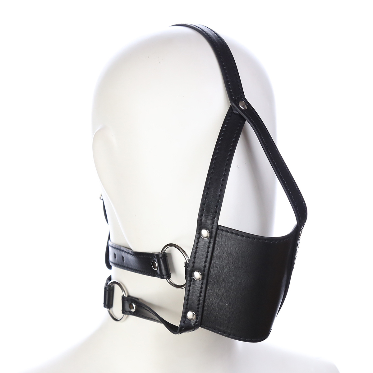 Venta al por mayor juguetes sexuales caballo en forma de burro mascarilla boca enchufe boca bola pareja coqueteo juguetes sexuales alternativos image 4