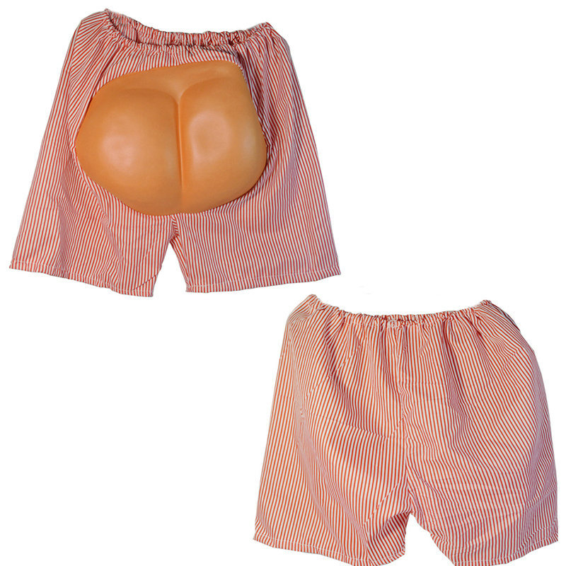 Divertidos accesorios engañosos, juguetes de rendimiento de baile, pantalones de culo sexy, recepción de bodas, nupcial, culo falso, parodia