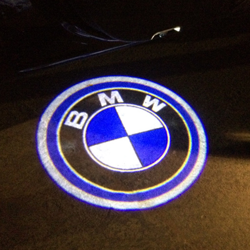 Adecuado para BMW Luz de bienvenida Serie 3 5 Serie 7 Serie X1X3X5X6X7L atmósfera modificada logo puerta del coche lámpara proyección image 4