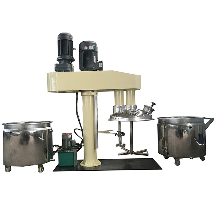 供应美缝剂用真空升降搅拌机 真磁胶设备  真空型高低速搅拌机