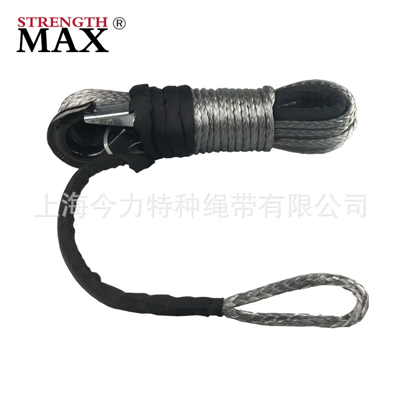 Поставка Сверхвысокомолекулярного полиэтилена двенадцать прядей лебедка канат автомобиля прицеп канат лебедка канат Тяговый канат