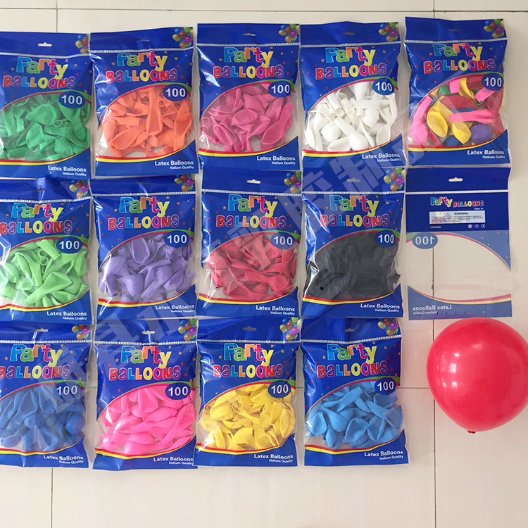 Venta al por mayor 2,2G globo de látex mate decoración de fiesta de cumpleaños globo redondo 10 pulgadas imitación globo mate