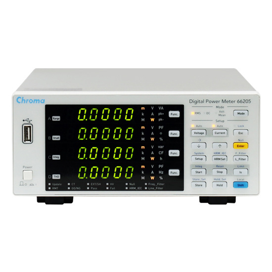 Chroma 数位功率表 Model 66205 数字功率计