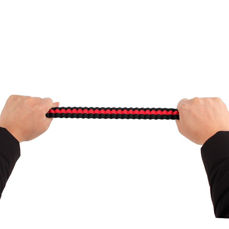 Cuerda telescópica elástica a prueba de explosiones suministros para mascotas cuerda de tracción de perro grande buffer correa de tracción de cuerda de perro