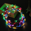 Ten Lights Shit Flash Glowing Flower Ring Head Hoe LED Light Night Market Wholesale Dilem of Heating Selling Selling Toy Children