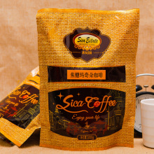 茜卡庄园 速溶咖啡 焦糖玛奇朵炭火烘焙含糖三合一牛奶咖啡