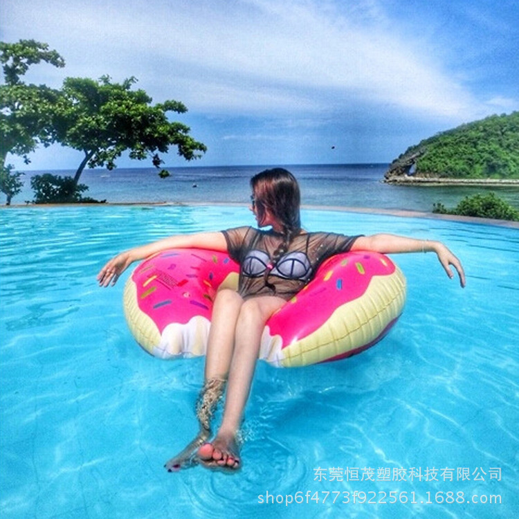 Inflatable donut PVC