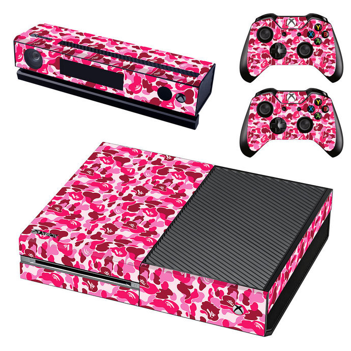 Xbox una película inconsútil Pegatinas personalizadas en stock piel pegatina estera