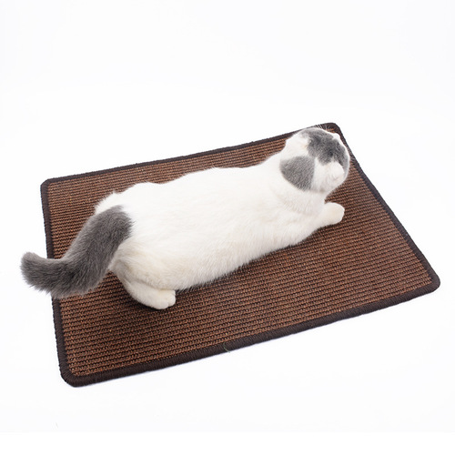 Meow Fairy Pet Supplies Cat Scratching Board Sisal Mat Cat Claw Board Pet Mat Cat Supplies Cat Toy Cat Scratching Mat