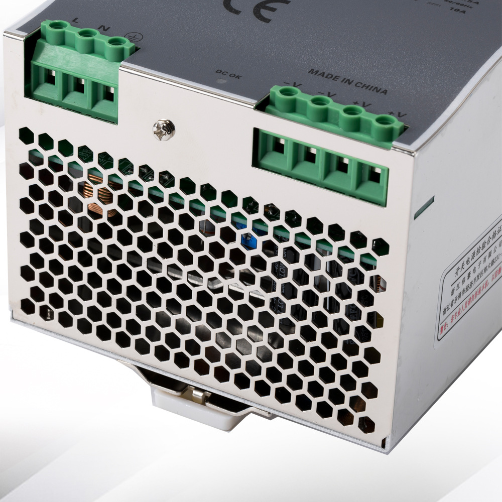 ΰ��240W����ʽ���ص�Դ����ֱ��DRP-240-24 DC24V10A����ʽ��װ