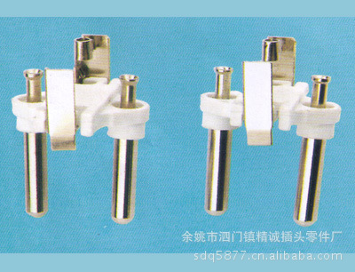 2芯欧规支架 欧式插头支架 XY-A-010-1电源线插头支架