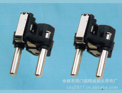 ,供应电源线插头,法国头JC-A-003-3电源线插头支架,法国头支架,