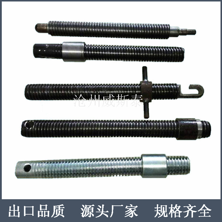 建筑脚手架配件-正反扣丝杠左右旋丝牙-铝模板配件斜支撑用丝杆