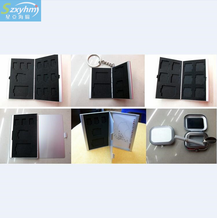 供应一次成型海绵盒 EVA内衬填充盒市场各种包装材料戒指首饰盒内