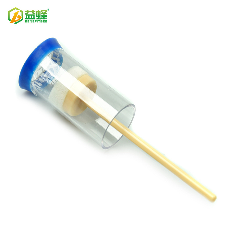 益蜂养蜂工具 蜂王标识瓶批发 蜜蜂饲养育王蜂具 囚王笼多色可选