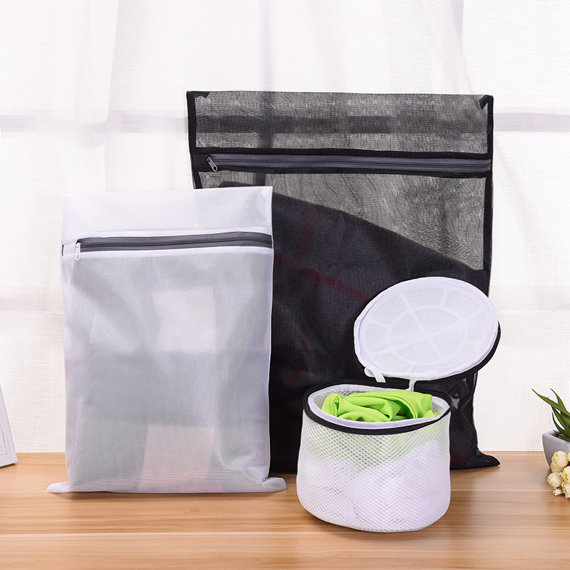 New Laundry Bag Socks Bra Underwear Washing Bag Fine Mesh Polyester Machine Washable Clothes Mesh Pocket Mesh Bag Set