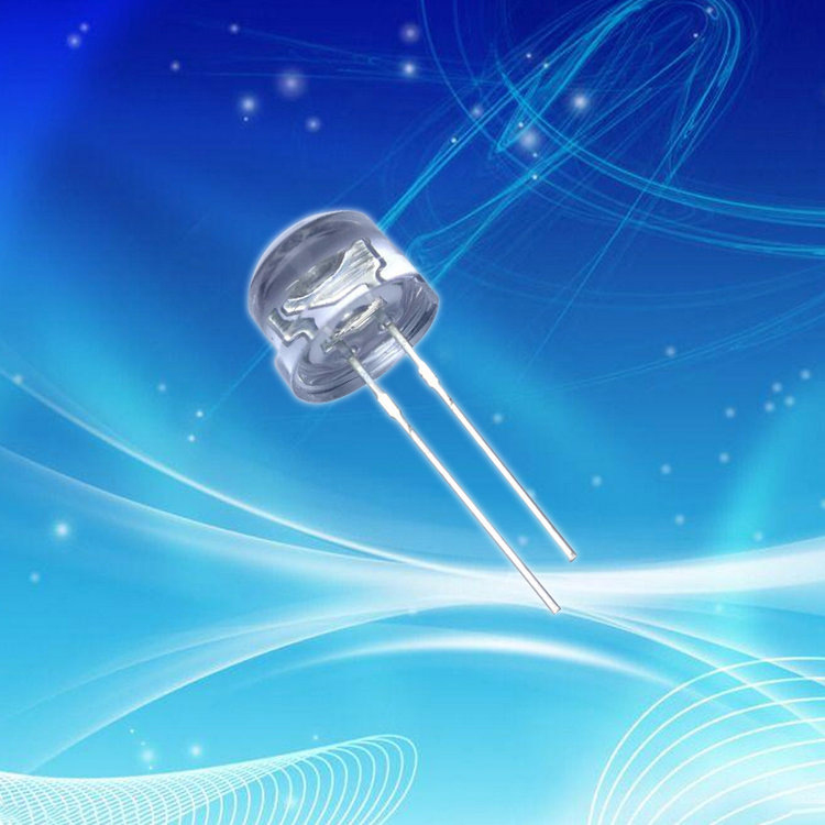 厂家销售F4.8/5mm草帽高亮橙灯 草帽琥珀色LED 发光二极管