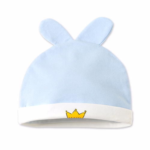 Baby Hat 0-3 Months 100% Cotton Cap Spring and Summer Newborn Girls and Boys Baby Newborn Hat 6 Months Full Moon