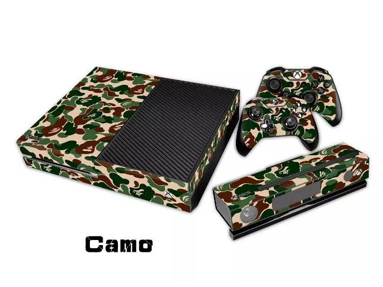 Xbox una película inconsútil Pegatinas personalizadas en stock piel pegatina estera