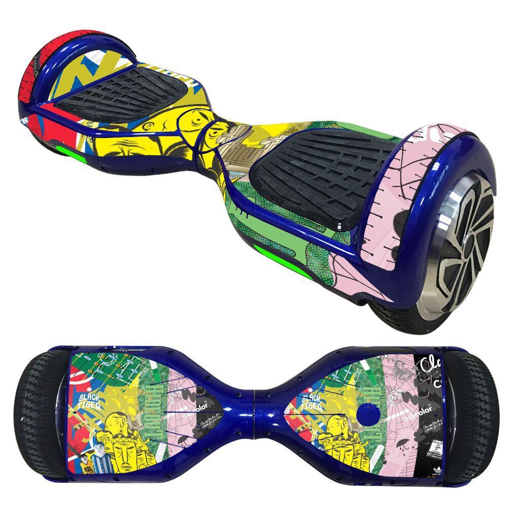 6.5-pulgadas equilibrio coche pegatina película inteligente cuerpo sentido coche oscilación coche ancianos scooter