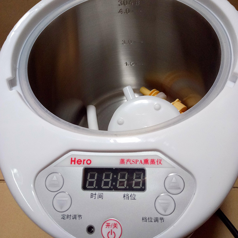 4,0 escala máquina de vapor caja de baño sauna máquina de vapor olla de vapor medicina vapor instrumento 2000W sudor máquina de vapor