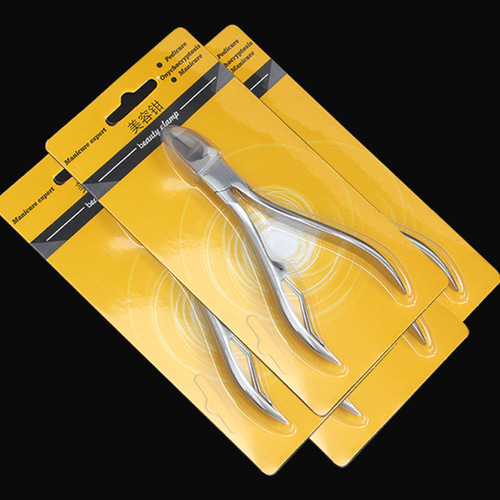 Cross-border stainless steel nail clippers, household nail clippers, dead skin shears, pedicure and ingrown toenail clippers, special hawkbill pliers, manicure tools