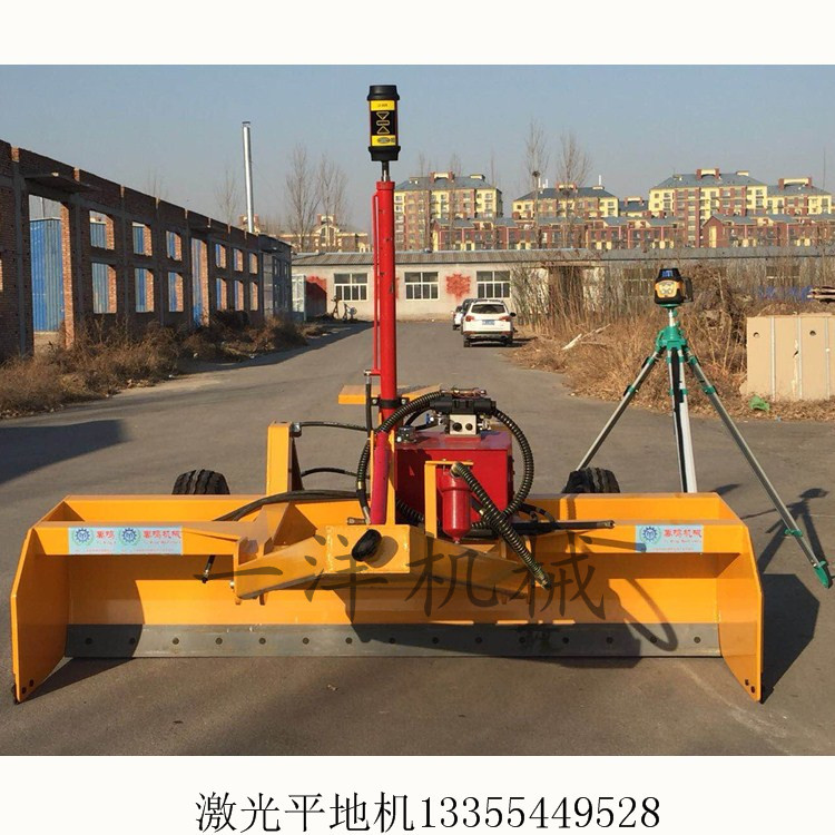 土地整平机 激光平地机多钱 卫星发射器厂家  厢式整平机价格补贴