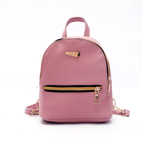 Women's Double Shoulder Bag Trendy  New Arrival Korean Style Versatile Women's Small Bag Two-in-One Casual Mini Backpack