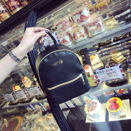 Women's Double Shoulder Bag Trendy  New Arrival Korean Style Versatile Women's Small Bag Two-in-One Casual Mini Backpack