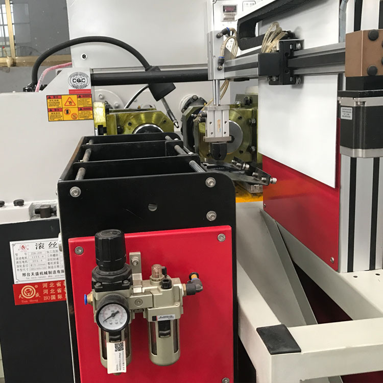 天盛i15型液压直螺纹滚丝机 全自动钢筋滚花机 建筑数控滚牙机