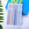 Cartoon gel pen, stationery for elementary school students, black set, 10 pieces