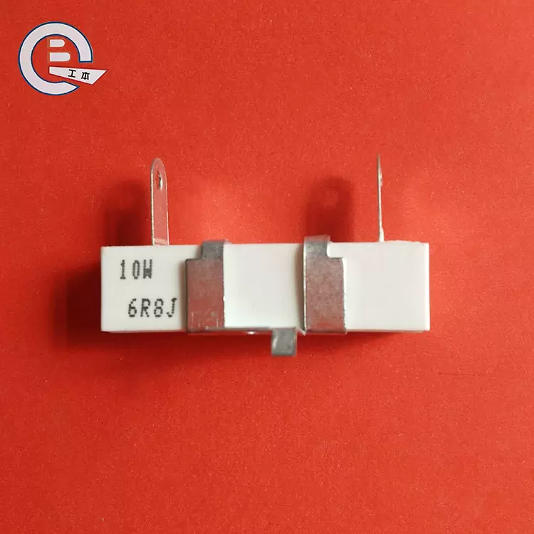 缝纫机专用水泥电阻高频瓷壳带铁架