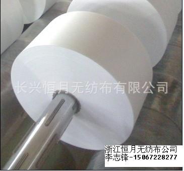 恒月纺布ES光面热轧无纺布EP压光亚光幅宽148cm工业基布环保材料