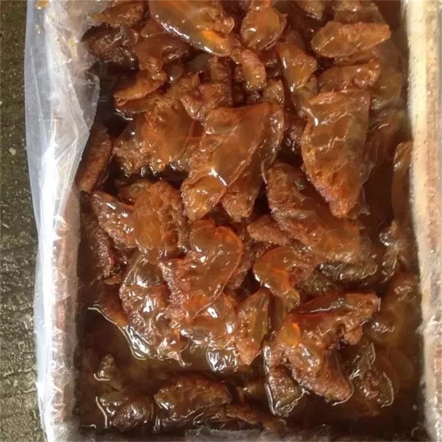 海蜇头批发红小叶片凉拌菜3斤起批桶装非即食爽脆盐腌海蜇头海鲜