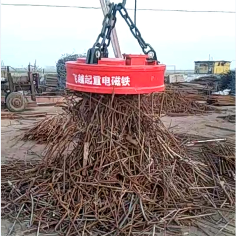 Super suction strong lifting electromagnetic chuck steel factory material factory loading and unloading high efficiency artifact