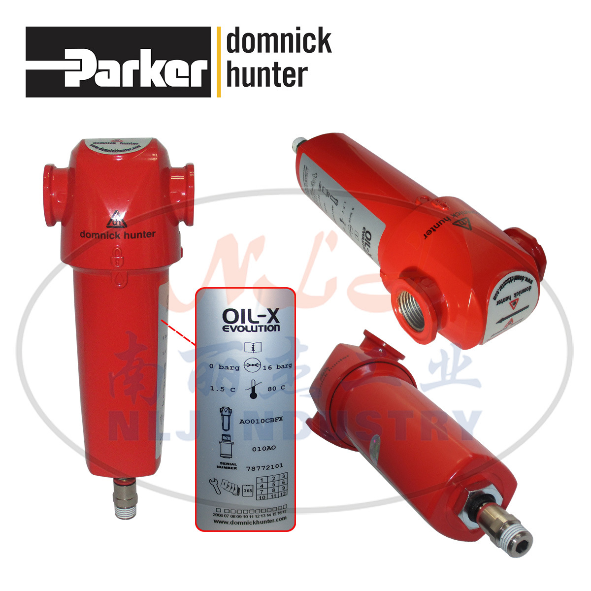 AO010CBFX过滤器Parker派克domnick hunter多明尼克汉德