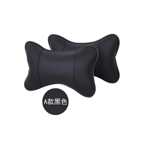 Car interior accessories car neck pillow car denier bone pillow all-season universal car seat cushion car PU headrest