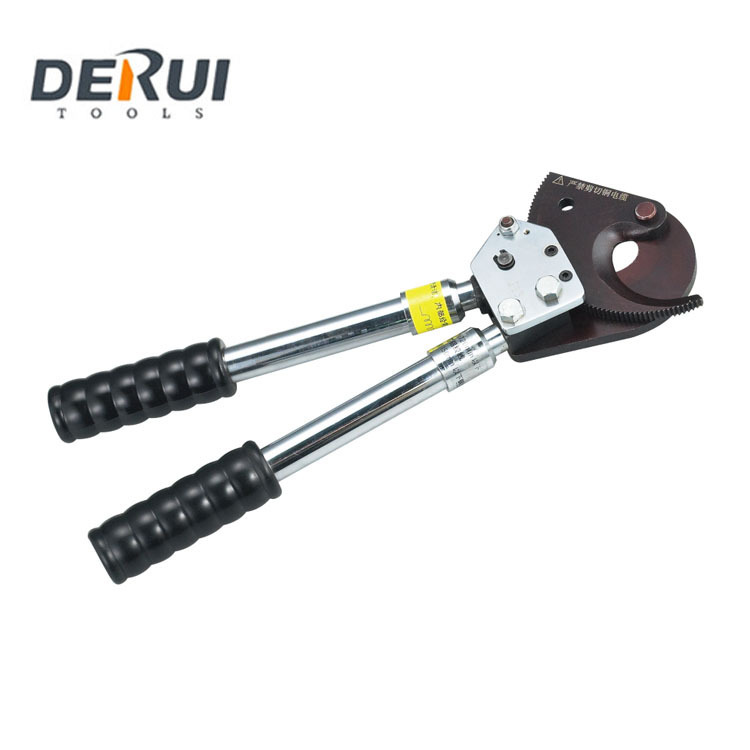 良品工具 J13 手动棘轮式电缆剪刀 齿轮式线缆剪 剪切铜铝电缆