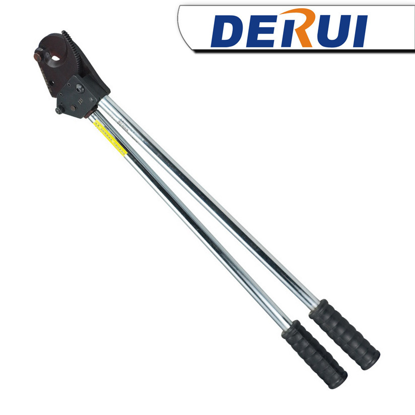 良品工具 J25 棘轮式电缆剪 长臂省力缆线钳德瑞DERUI