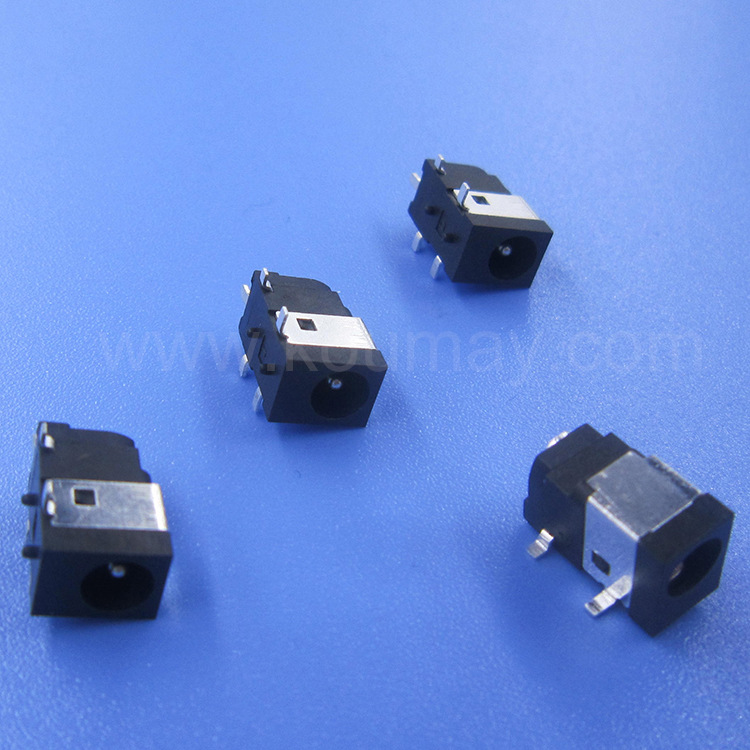 1/2/3/4/5A贴片3.5DC电源插座 5PIN脚耐高温大电流DC电源插座