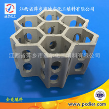 石化焦化炉 石化延迟焦化装置专用全瓷填料 七孔全瓷组合环填料