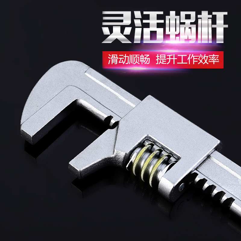 Fábrica Multifuncional-Llave de ángulo recto funcional métrica F-Tipo alicates de bomba de agua de coche grande llave ajustable abierta alicates de tubería de agua al por mayor