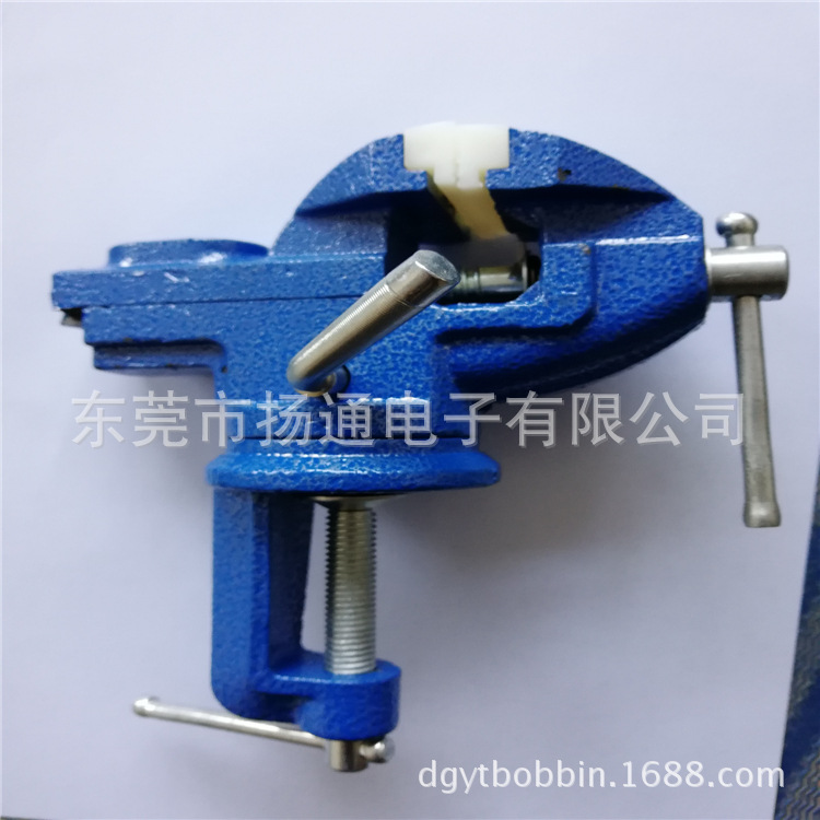 台钳胶垫拉磁环台虎钳磁环台钳桌虎钳50mm开口銑床件铣床特种钢