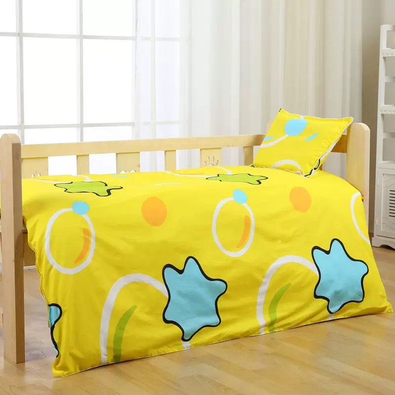 2021年新款儿童床上用品儿童被子可拆洗 幼儿园被子三件套