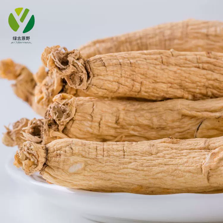 厂家直销中国药典标准长白山人参生晒参有机白全须人参白参