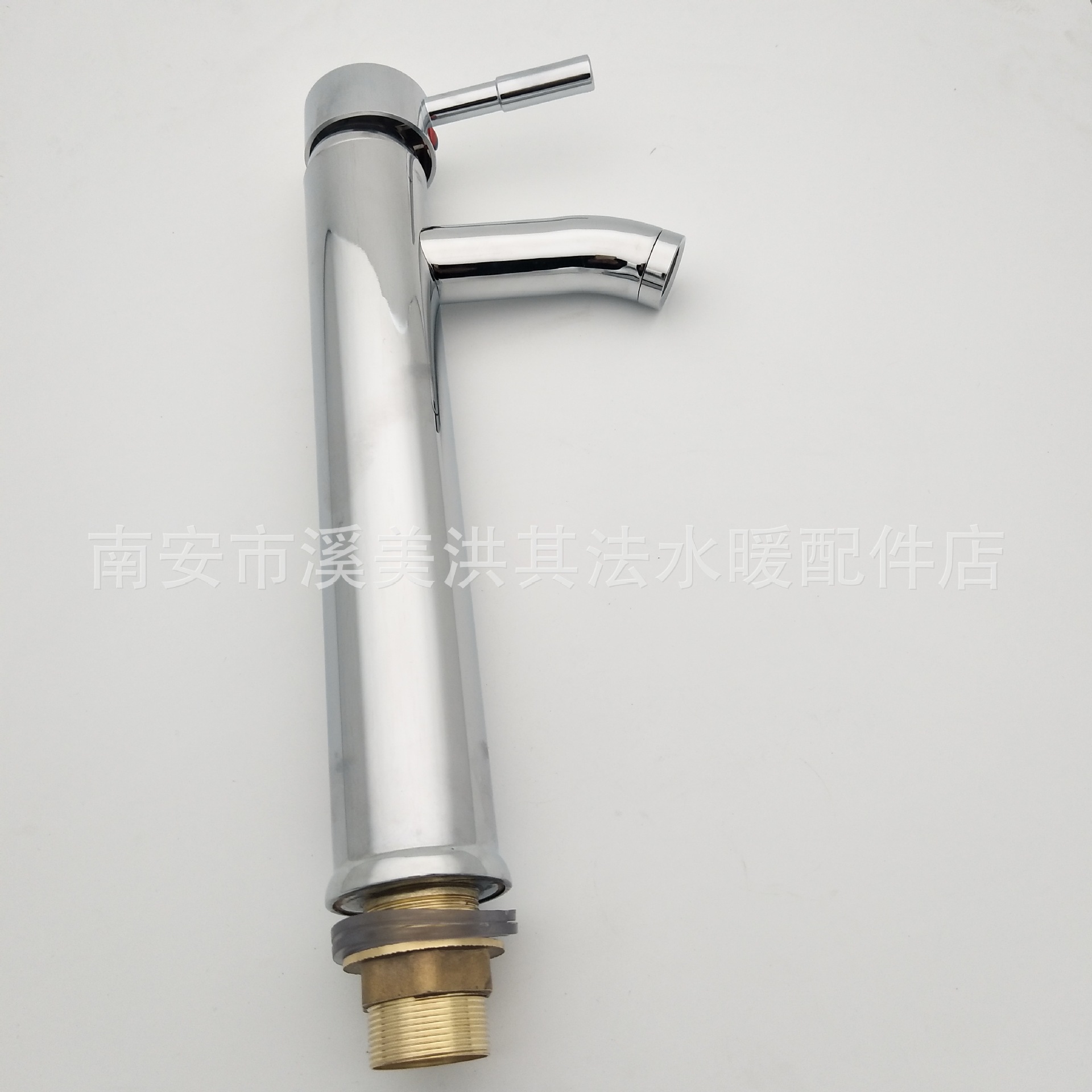 Directo de fábrica Acero inoxidable vidrio cuenca cerámica lavabo Cuenca del arte caliente y fría mezcla agua solo agujero grifo