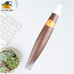 Halloween Carnival Cigar Masquerade Costume Props Simulation Cigarette Holder Cosplay Plastic Accessories