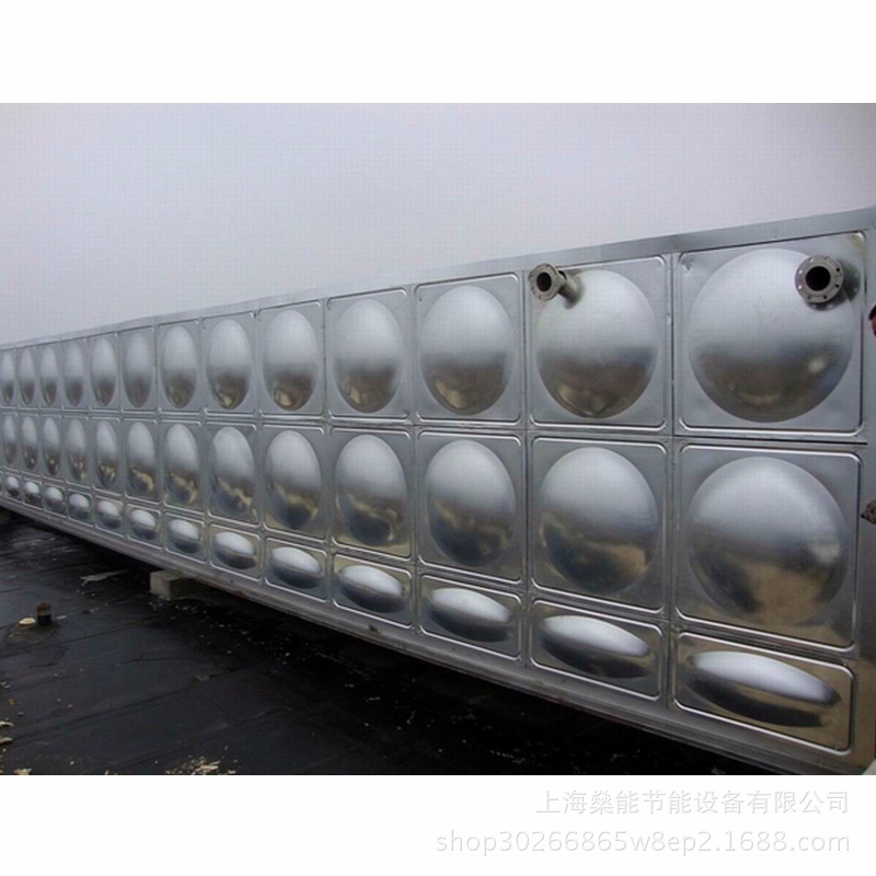 304不锈钢水箱厂家直销 方形不锈钢生活饮用水箱 保温水罐水塔