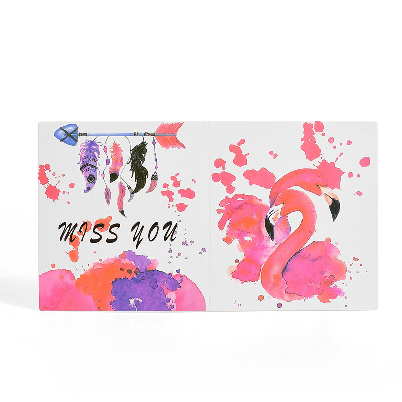 Corea del Sur mini tarjeta de felicitación creativa de dibujos animados lindo regalo de negocios tarjeta de felicitación bendición tarjeta pequeña tarjeta de mensaje al por mayor